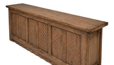 Sarreid Nader Persian Burnt Brown Sideboard