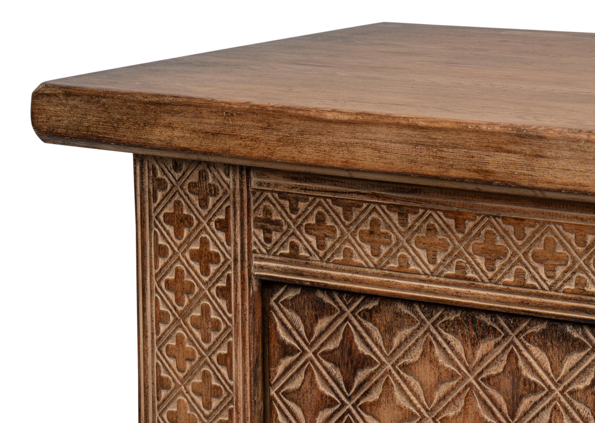 Sarreid Nader Persian Burnt Brown Sideboard