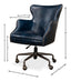 Sarreid Andrew Jackson Desk Chair  Chateau Blue