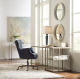 Sarreid Andrew Jackson Desk Chair  Chateau Blue