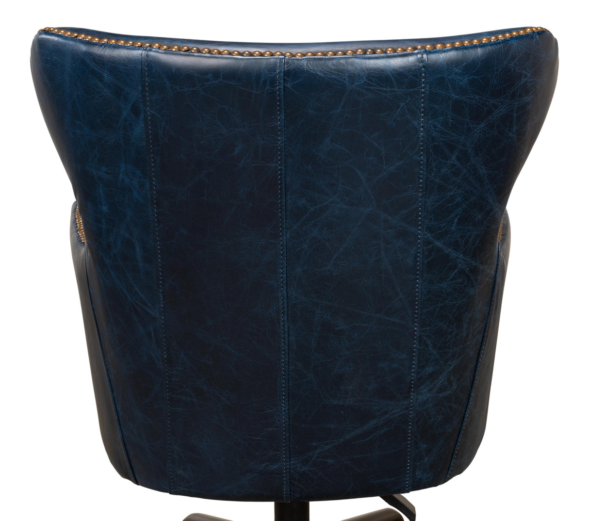 Sarreid Andrew Jackson Desk Chair  Chateau Blue