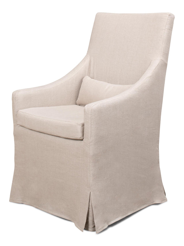 Sarreid Skirted Arm Chair