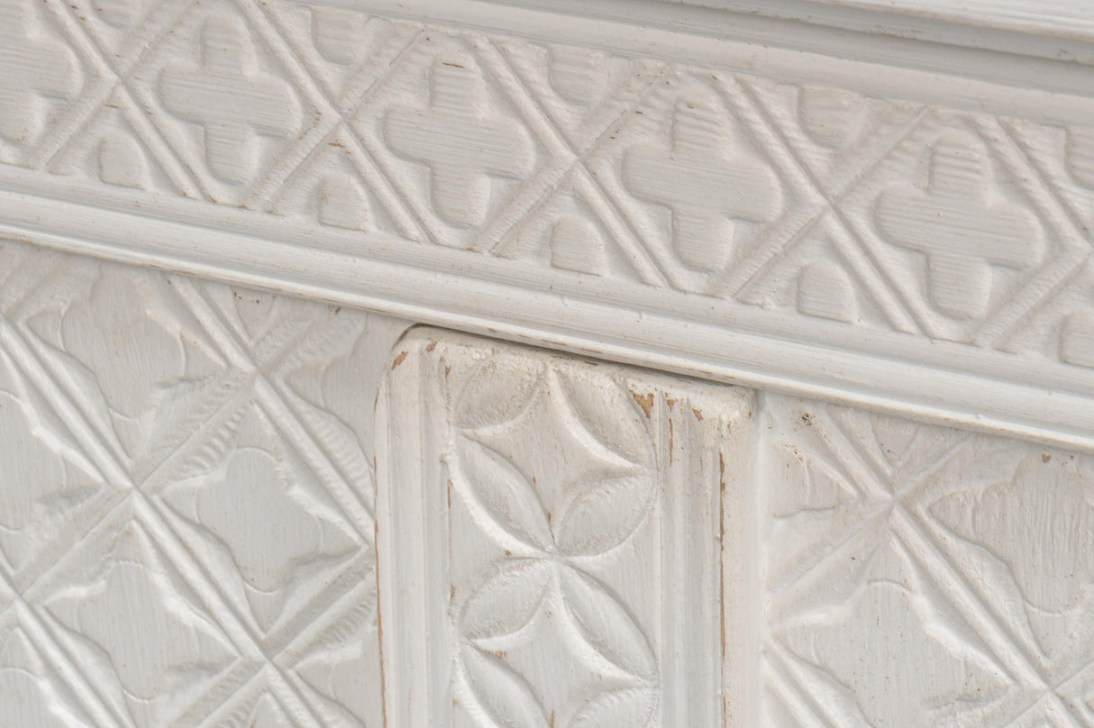 Sarreid Persian Sideboard  Antique White