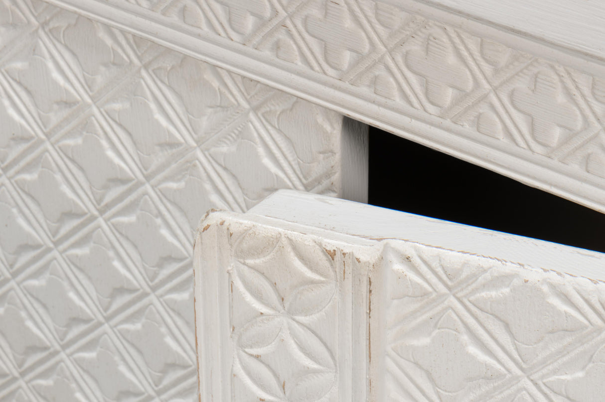 Sarreid Persian Sideboard  Antique White