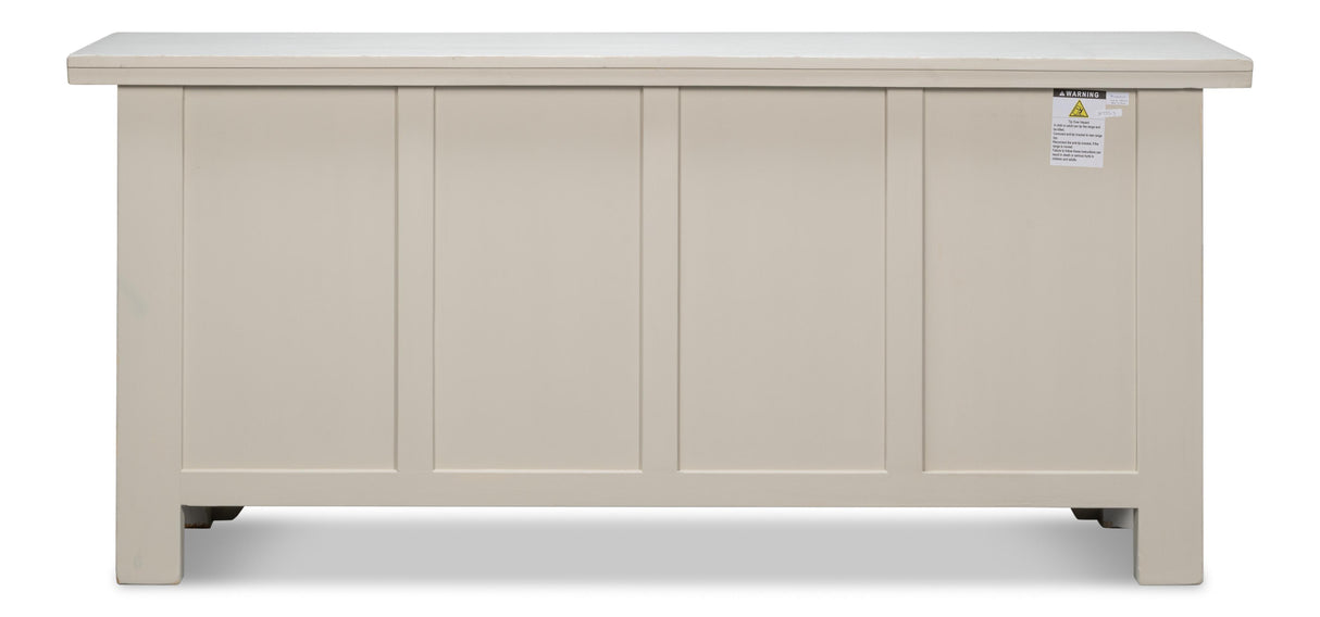 Sarreid Persian Sideboard  Antique White