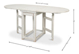 Sarreid Charlie's Woodenhinge Dropleaf Table