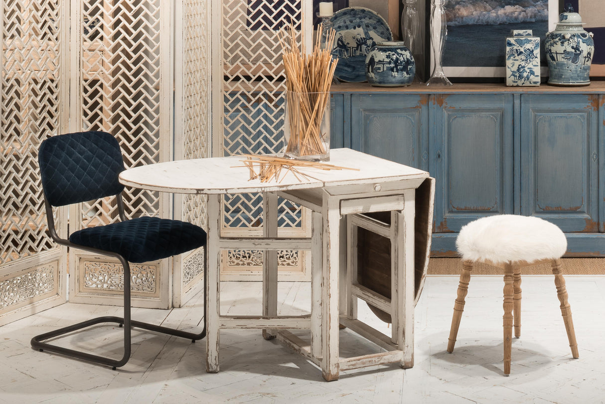 Sarreid Charlie's Woodenhinge Dropleaf Table