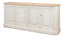 Sarreid Antique Whitewash Sideboard  4 Door