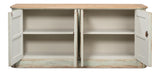 Sarreid Antique Whitewash Sideboard  4 Door