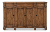 Sarreid Diamond Wall Sideboard  Brown