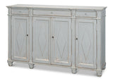 Sarreid Diamond Wall Sideboard  Blue/Grey