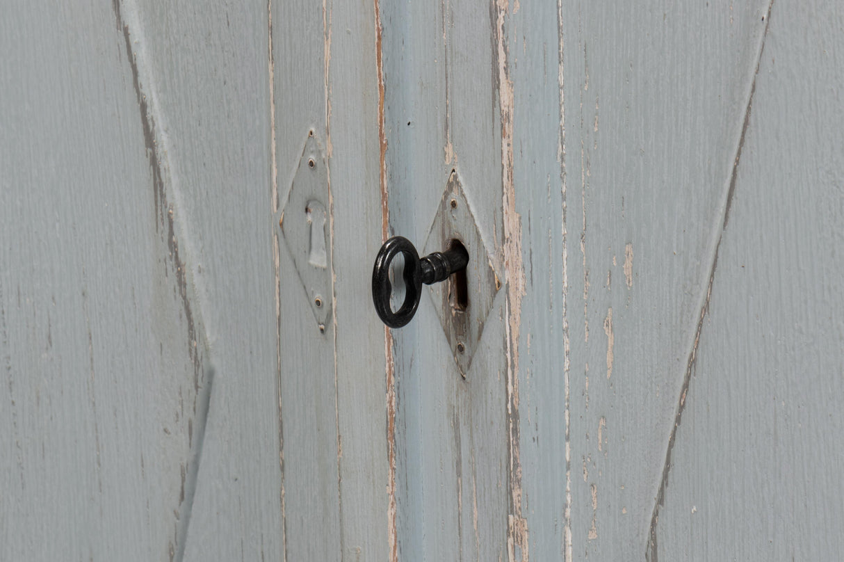 Sarreid Diamond Wall Sideboard  Blue/Grey