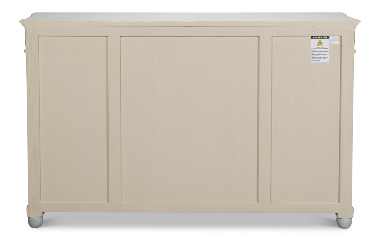 Sarreid Diamond Wall Sideboard  Blue/Grey