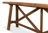 Sarreid Double X Base Sofa Table