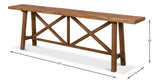 Sarreid Double X Base Sofa Table
