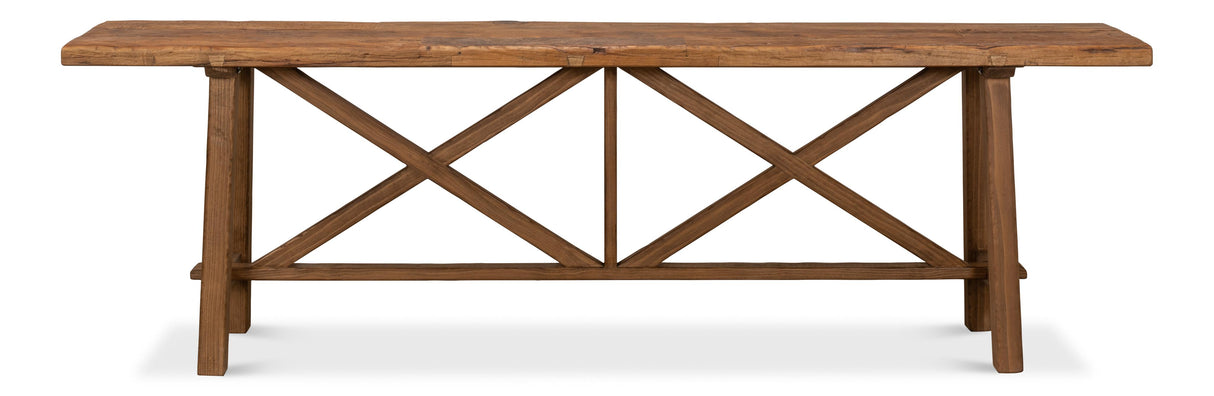 Sarreid Double X Base Sofa Table