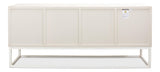 Sarreid Aztec Sideboard On Stand  Whitewash