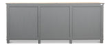 Sarreid Marksman Sideboard  Antique Ebony