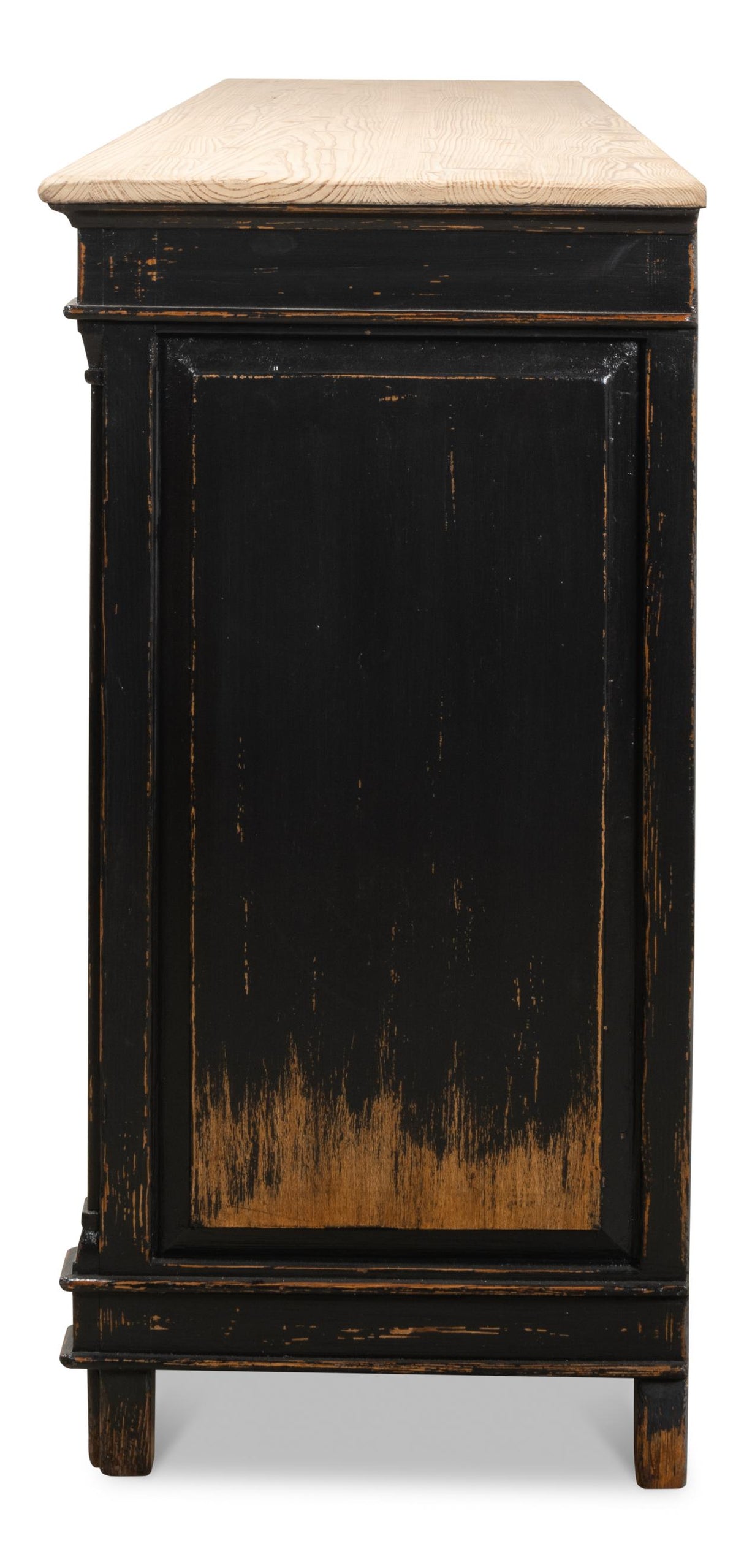 Sarreid Marksman Sideboard  Antique Ebony