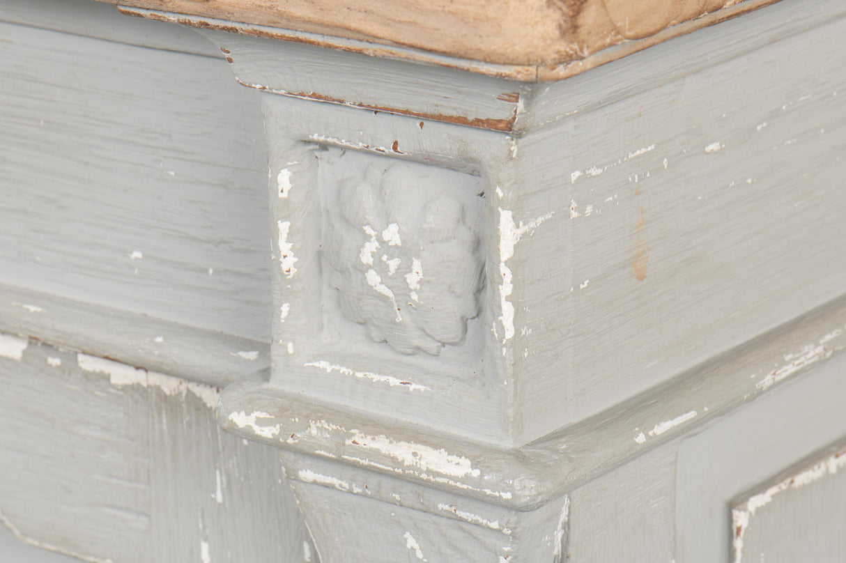 Sarreid Marksman Sideboard Antique Muted Grey