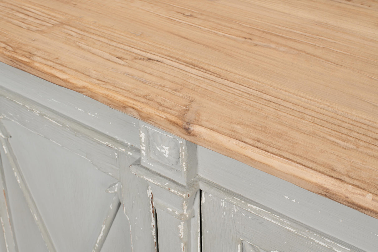 Sarreid Marksman Sideboard Antique Muted Grey