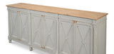 Sarreid Marksman Sideboard Antique Muted Grey