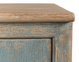 Sarreid Eight Is Enough Sideboard  Antique Blue