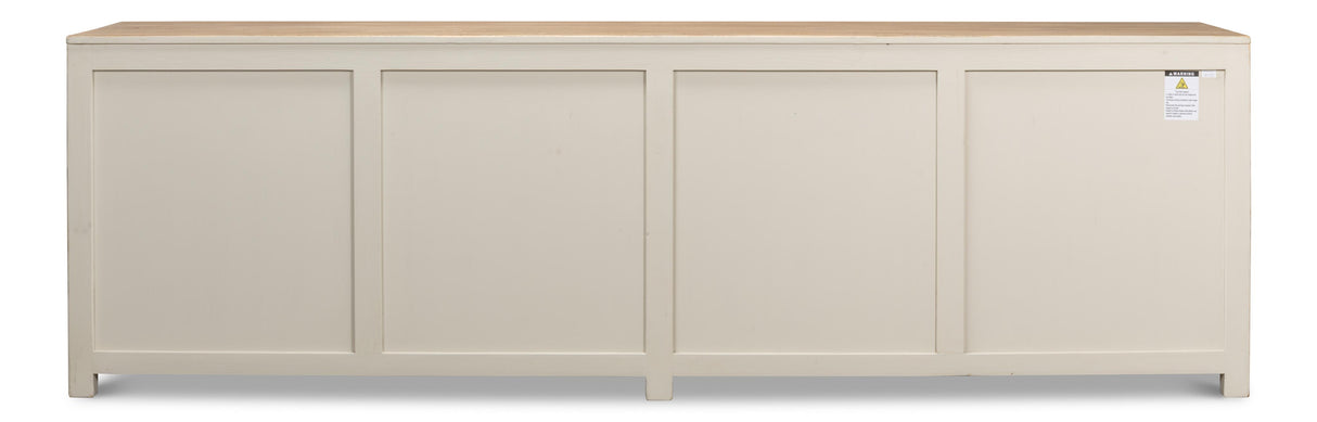 Sarreid Eight Is Enough Sideboard  Antique Blue