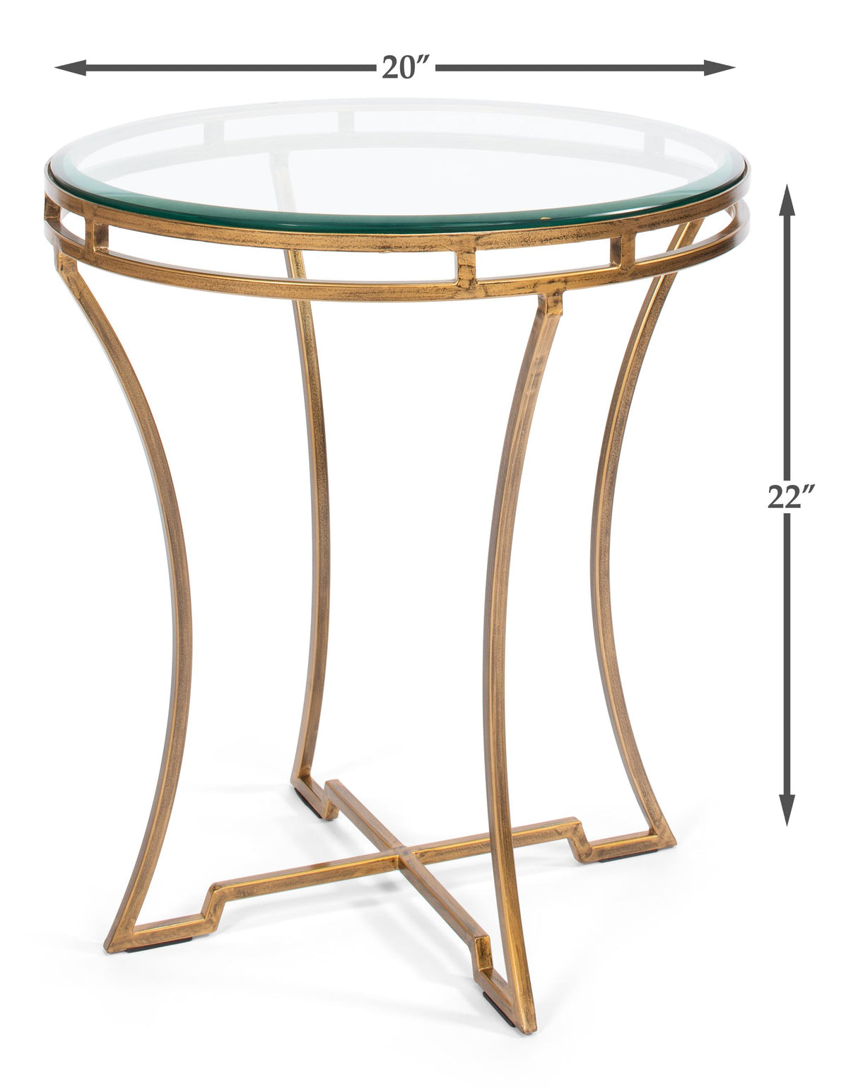 Sarreid Round Side Table