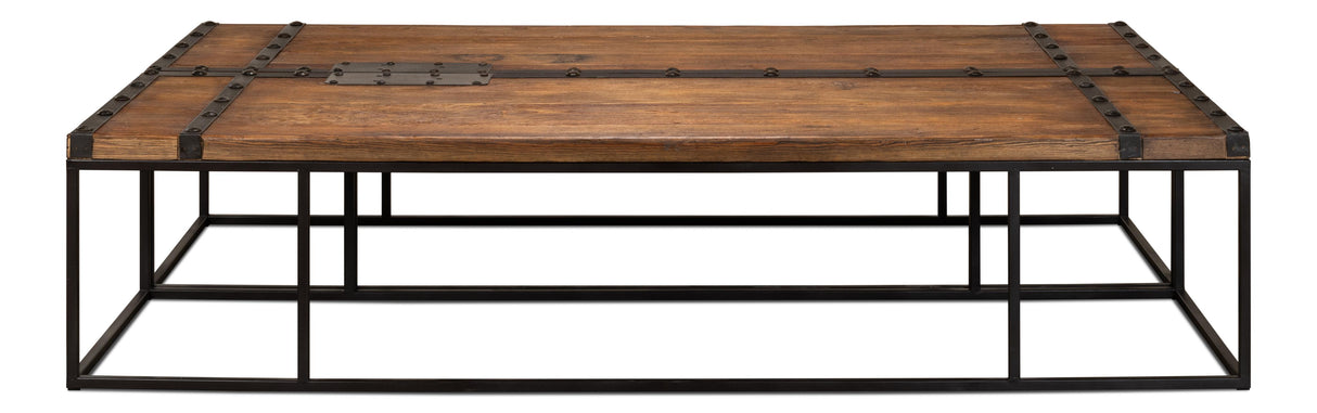 Sarreid Antique Doors Coffee Table