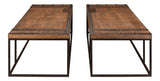 Sarreid Antique Doors Coffee Table
