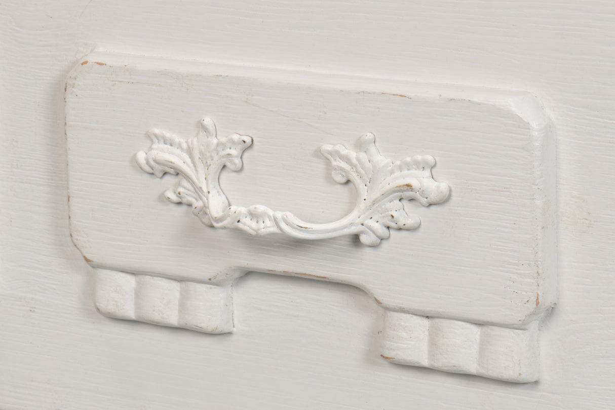 Sarreid Altus Commode  Antique White