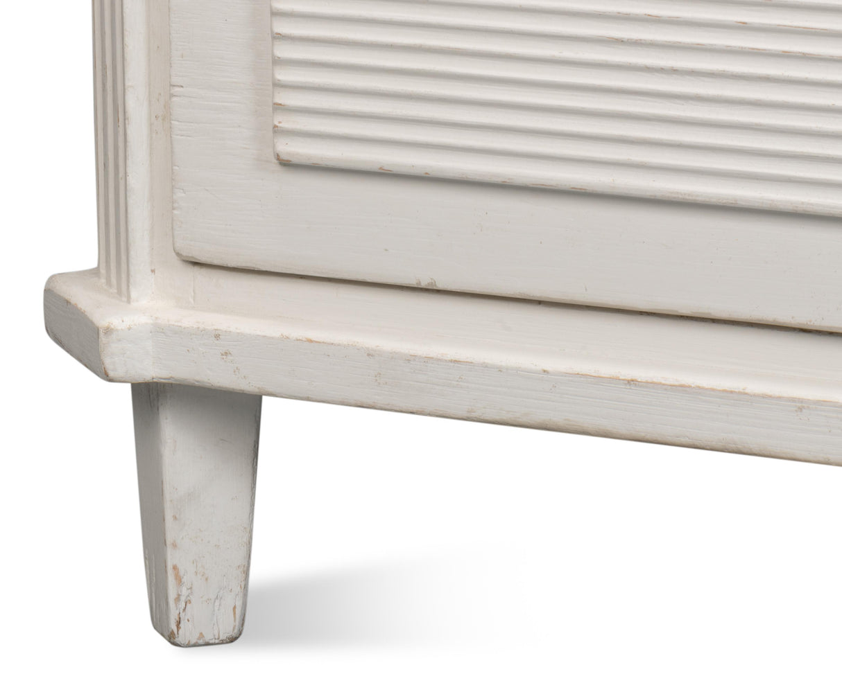 Sarreid Altus Commode  Antique White