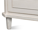 Sarreid Altus Commode  Antique White