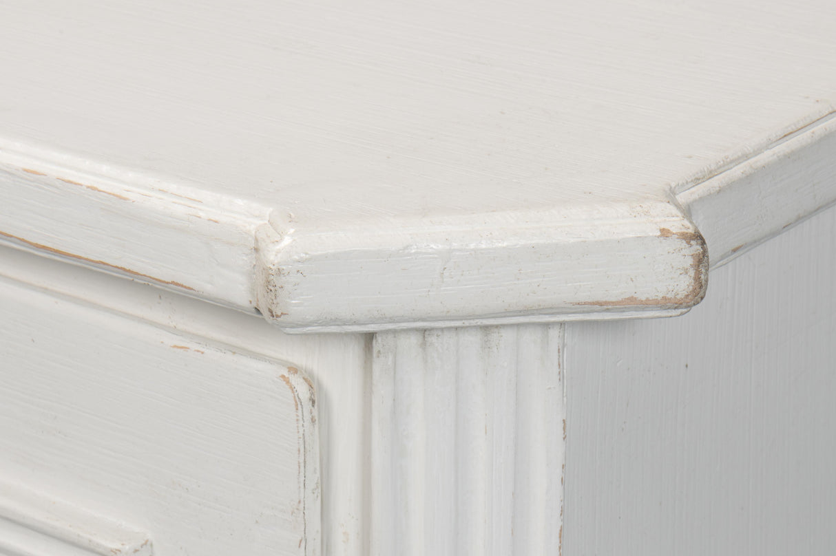 Sarreid Altus Commode  Antique White