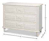 Sarreid Altus Commode  Antique White