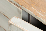 Sarreid Louvered Sideboard  Whitewash