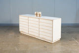 Sarreid Louvered Sideboard  Whitewash