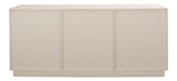 Sarreid Louvered Sideboard  Whitewash