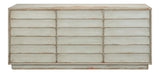 Sarreid Louvered Sideboard  Whitewash