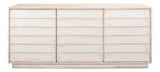 Sarreid Louvered Sideboard  Whitewash
