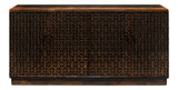 Sarreid Scrubboard Front Sideboard  Ebony