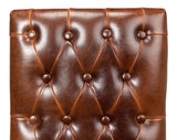 Sarreid Brady Leather Side Chair