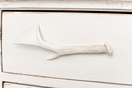 Sarreid Buck's Commode In White