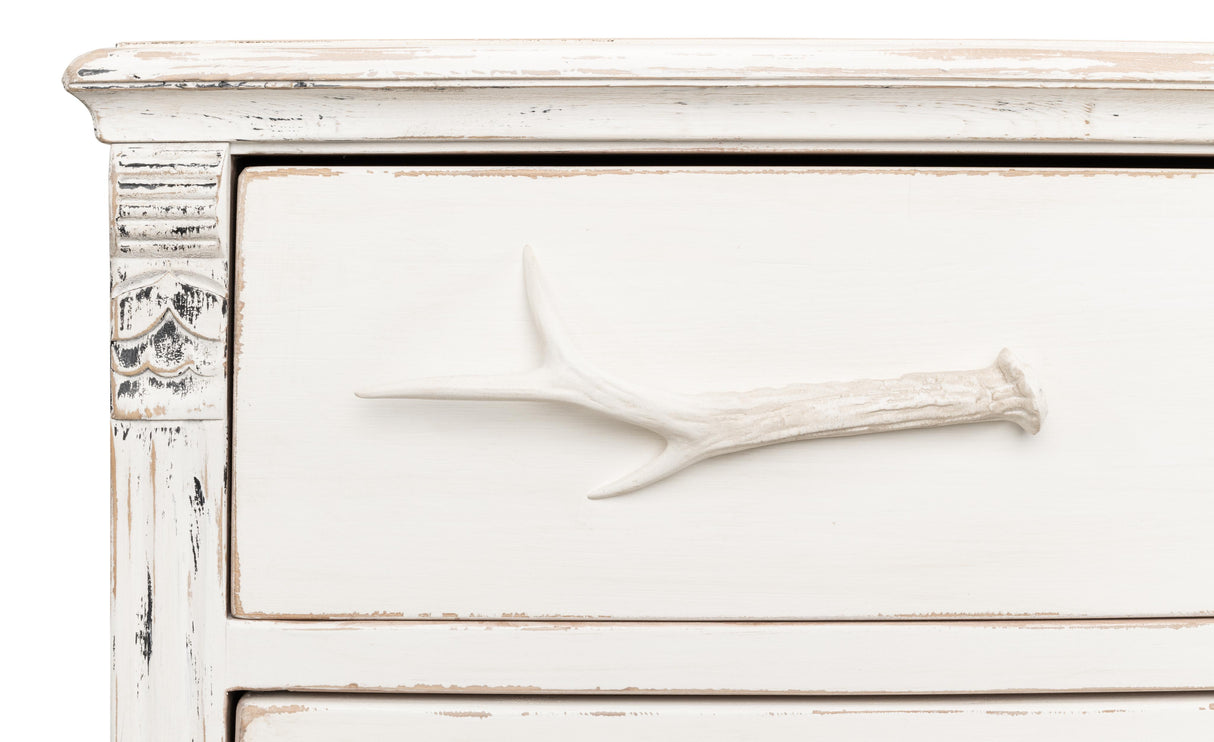 Sarreid Buck's Commode In White