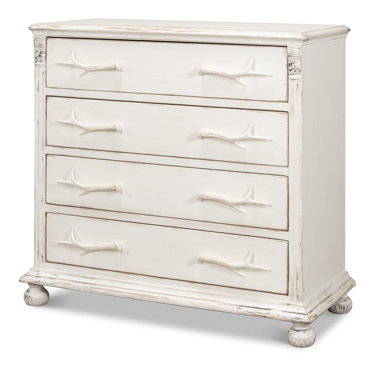 Sarreid Buck's Commode In White