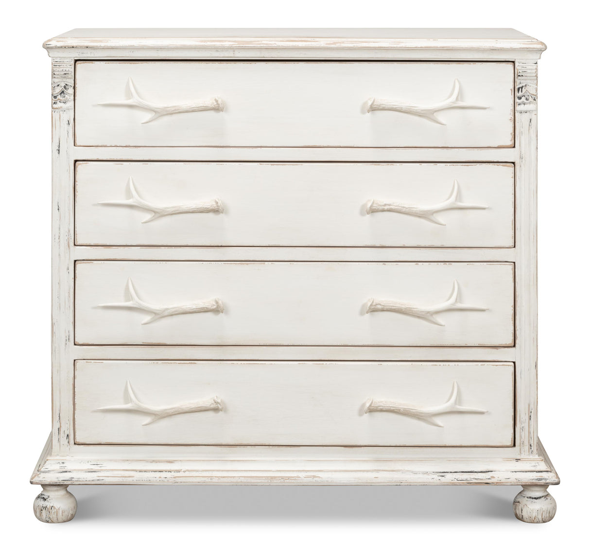 Sarreid Buck's Commode In White