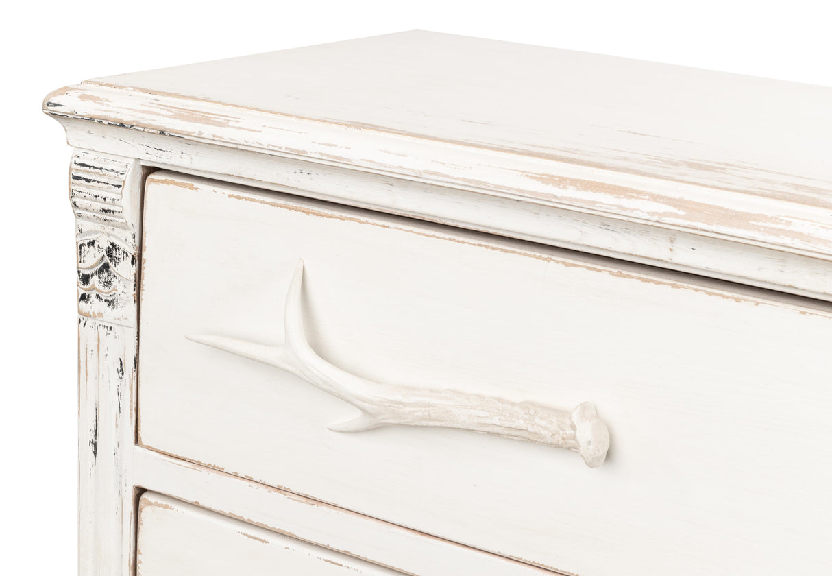 Sarreid Buck's Commode In White