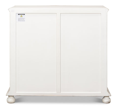 Sarreid Buck's Commode In White