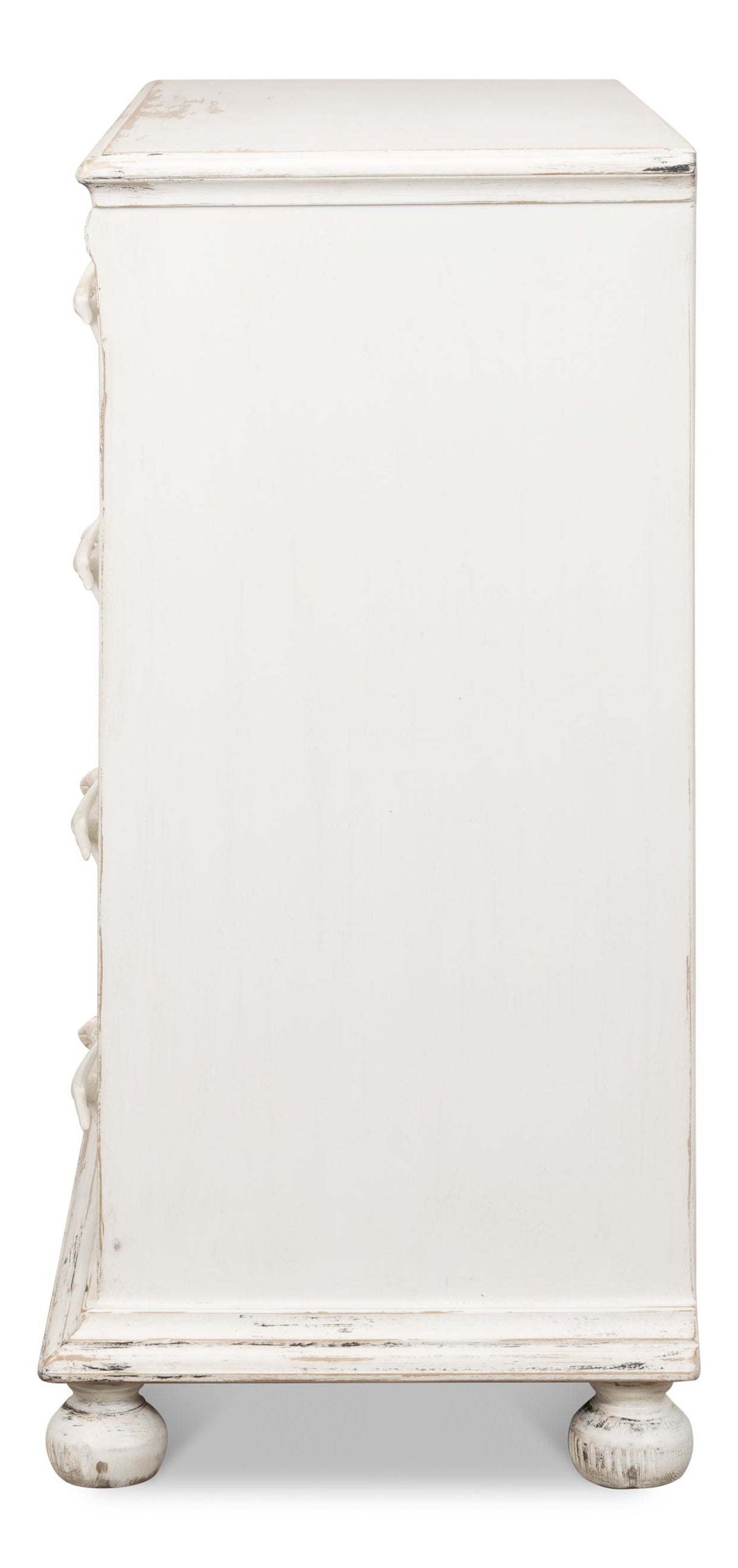 Sarreid Buck's Commode In White